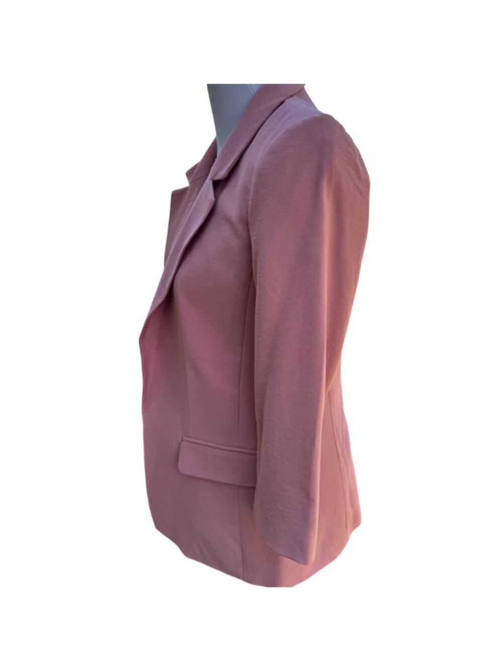 Loft Womens Peach Blazer Size M Lightweight Rayon/Nylon Blend Career New - Picture 7 of 16